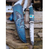 АКУЛА авторський ніж ручної роботи AlexKnifemaker, сталь CPM REX 121, 67 HRC, купити замовити в Україні
